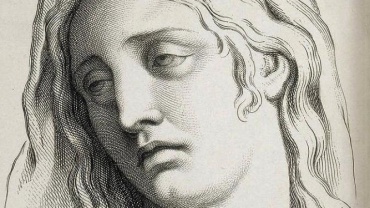 Charles Le Brun, La Tristesse, gravure